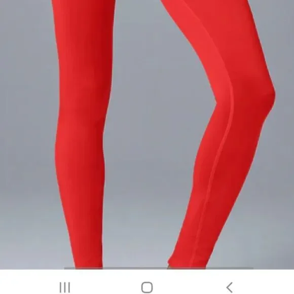 Alo Yoga Medium Orange low Waist Airlift Legging. - Picture 3 of 14